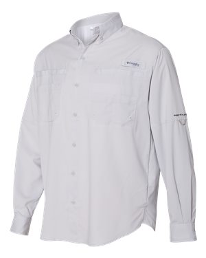 Topi Columbia - Tamiami II Long Sleeve Shirt - 128606 2x / Cool Grey