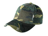 District Twill Hat Camo Custom Embroidered DT600