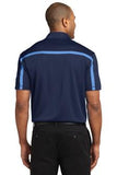 Navy/Carolina Blue Port Authority Embroidered Polo shirts k547