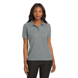 Port Authority Ladies Polo Cool Grey Custom Embroidered L500