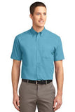 Port Authority Short Sleeve Shirt Custom Embroidered S508 Maui Blue