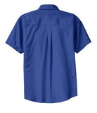 Port Authority Short Sleeve Shirt Custom Embroidered S508 Royal
