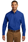 Whippersnapper - Port Authority® Long Sleeve Carefree Poplin Shirt (W100)