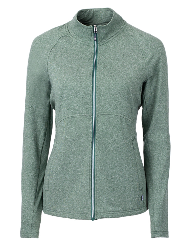 Cutter & Buck Adapt Eco Knit Heather Recycled Womens Full