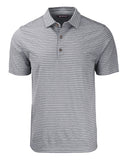 Cutter & Buck Forge Eco Heather Stripe Stretch Recycled Mens Polo MCK01303