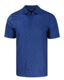 Cutter & Buck Pike Eco Pebble Print Stretch Recycled Mens Polo MCK01304