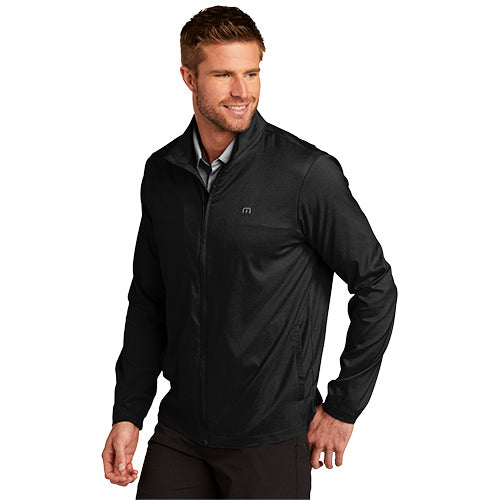 Travis Mathew Valley View Full Zip Golf Jacket - Heather Grey