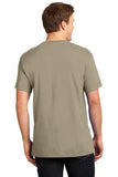 Jerzees Cotton Poly Pocket Shirt Khaki Custom Embroidered 29MP