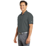 Bardsey Pl Nike Dri FIT Vertical Mesh Polo Custom Embroidered 637167 Anthracite