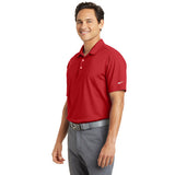 Bardsey Pl Nike Dri FIT Vertical Mesh Polo Custom Embroidered 637167 University red 