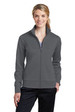 Sport Tek Ladies Full Fleece Jacket Custom Embroidered LST241