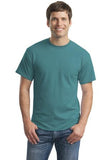 Gildan Dry Blend Shirt Jade Dome Custom Embroidered 8000