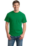 Gildan Dry Blend Shirt Kelly Green Custom Embroidered 8000