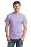 Gildan Dry Blend Shirt Light Purple Custom Embroidered 8000