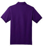 Gildan DriBlend Polo Purple Custom Embroidered 8800