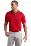 Gildan DriBlend Polo Red Custom Embroidered 8800