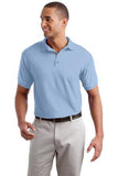 Gildan DriBlend Polo Light Blue Custom Embroidered 8800