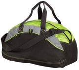 Port Company Medium Duffle Bag Lime Custom Embroidered BG1070