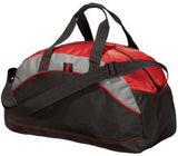 Port Company Medium Duffle Bag Red Custom Embroidered BG1070