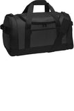 Port Authority Voyager Sport Duffle Dark Grey Black Custom Embroidered BG800