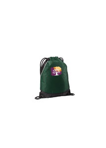 Sport Tek Rival Cinch Pack Forest Green Custom Embroidered BST600