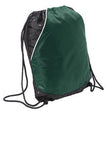 Sport Tek Rival Cinch Pack Forest Green Custom Embroidered BST600