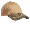 Apache Ct Port Authority Camouflage Hat Custom Embroidered C820 Mossy Oak Tan Bass