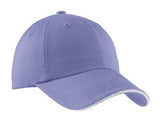 Blue Iris/Stone Port Authority Custom Logo Hat c830