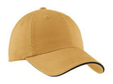 Dandelion/Charcoal Port Authority Custom Logo Hat c830