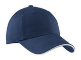 Port Authority Classic Navy/White Custom Embroidered Hatc830