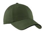 Olive/Black Custom Logo Port Authority HAt c830