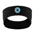 Port Authority Fleece Headband BLack Custom Embroidered C910