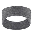 Port Authority Heather grey Fleece Custom Logo Headband c910
