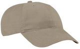 Port Company Twill Hat Khaki Custom Embroidered CP77