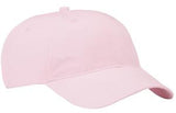 Port Company Twill Hat Light Pink Custom Embroidered CP77