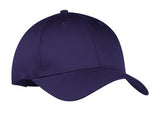 Port Company Twill Hat Purple  Custom Embroidered CP80