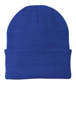 Port Company Beanie Custom Embroidered CP90 athletic royal