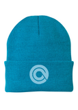 Port Company Beanie Custom Embroidered CP90 Neon Blue