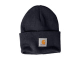 Andes Carharrt Acrylic Watch Beanie Custom Embroidered CTA18 Navy 