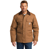 Zagros Mtns Carhartt Duck Traditional Coat Custom Embroidered CTC003 Carhartt Brown