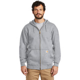 Quaking Aspen Carhartt ® Midweight Hooded Zip-Front Sweatshirt CTK122