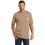 Mt Kenya Carhartt Tall Workwear Pocket Short Sleeve T Shirt Custom Embroidered CTTK87 Desert