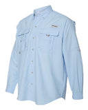 Columbia Bahama II Long Sleeve Shirt Custom Embroidered 101162 Sail