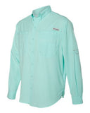 Columbia Tamiami II Long Sleeve Shirt Custom Embroidered 128606 Gulf Stream