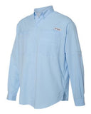 Columbia Tamiami II Long Sleeve Shirt Custom Embroidered 128606 Sail