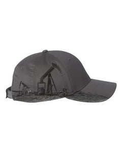 Dri DUCK Oil Field Cap Custom Embroidered 3330 Grey
