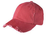 District Twill Hat Red Custom Embroidered DT600