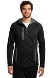 Eddie Bauer Full Zip Fleece Jacket Black Cloud Grey Custom Embroidered EB244