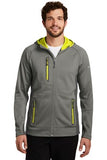 Eddie Bauer Full Zip Fleece Jacket Metal Grey Grey Steel Citron Custom Embroidered EB244