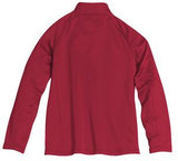 Sport Tek Quarter Zip Fleece Pullover Custom Embroidered F243 red